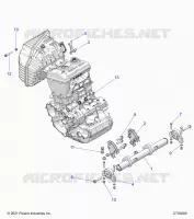 MOTEUR, MOUNTING &amp; LONG BLOCK
