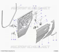PORTES ASSEMBLY, REAR
