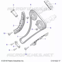 CHAINE DE DISTRIBUTION AND SPROCKET