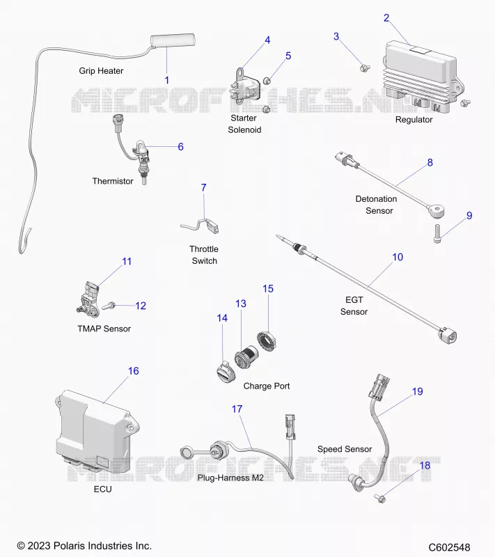 ELECTRICITE, COMPONENTS