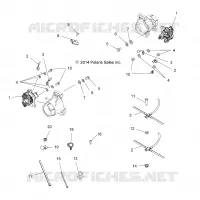 BRAKES, DURITES DE FREIN ARRIERE