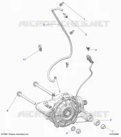 SYSTÃˆME DE TRANSMISSION, FRONT GEARCASE MOUNTING