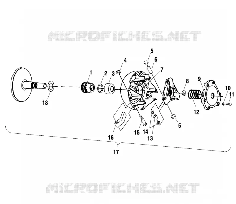 EMBRAYAGE DE TRANSMISSION