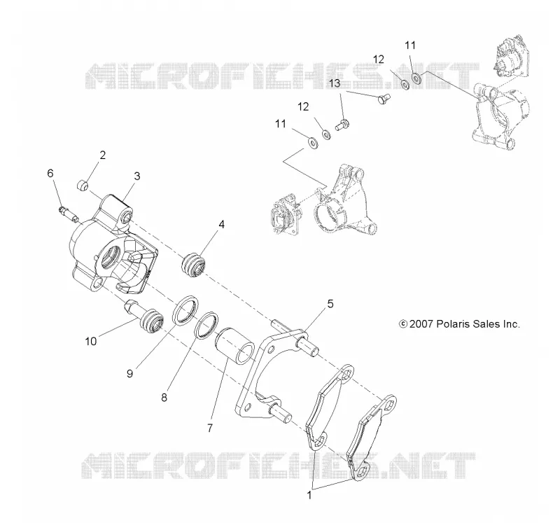 FREIN ARRIERE CALIPER