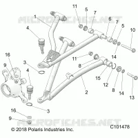SUSPENSION AVANT A-ARMS