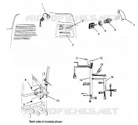 ALLUMAGE ET FAISCEAU ELECTRIQUE 500 EFI SKS 0962574, 500 EFI RMK 0962974, and EUR (4931983198A014)