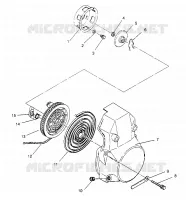 LANCEUR ASSEMBLY 500 CARB 0952764 (4929192919C014)