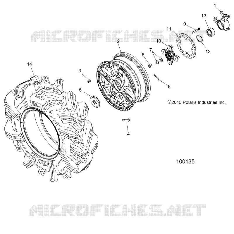 ROUES, FRONT AND HUB