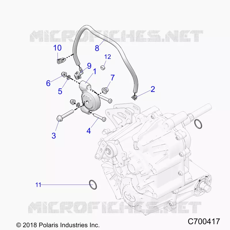 SYSTÃˆME DE TRANSMISSION, MAIN GEARCASE MOUNTING