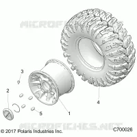 ROUES, REAR