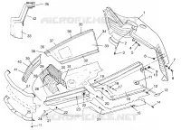 CARROSSERIE AVANT TRAIL 0952761, TRAIL DELUXE 0952262, and EUROPEAN TRAIL DE (4928862886A012)