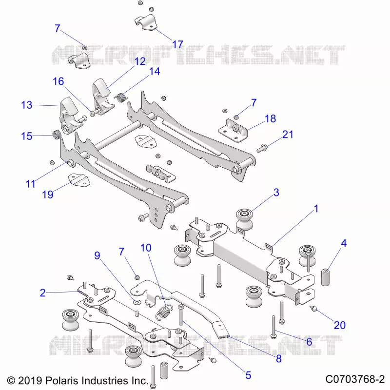 SIEGE MOUNTING, DRIVERS