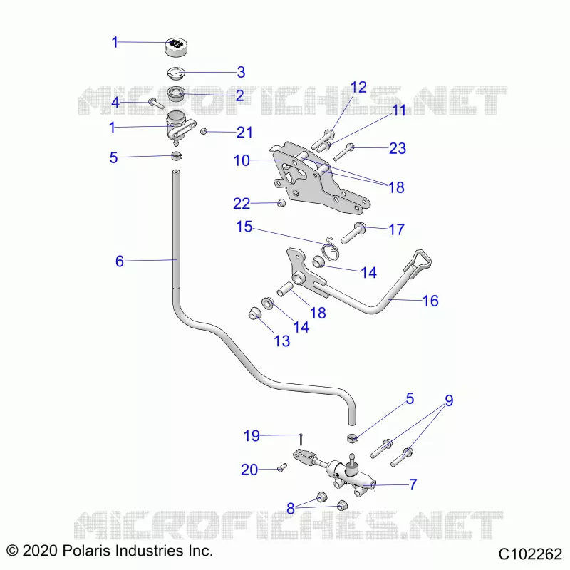 BRAKES, BRAKE PEDAL AND MAITRE CYLINDRE