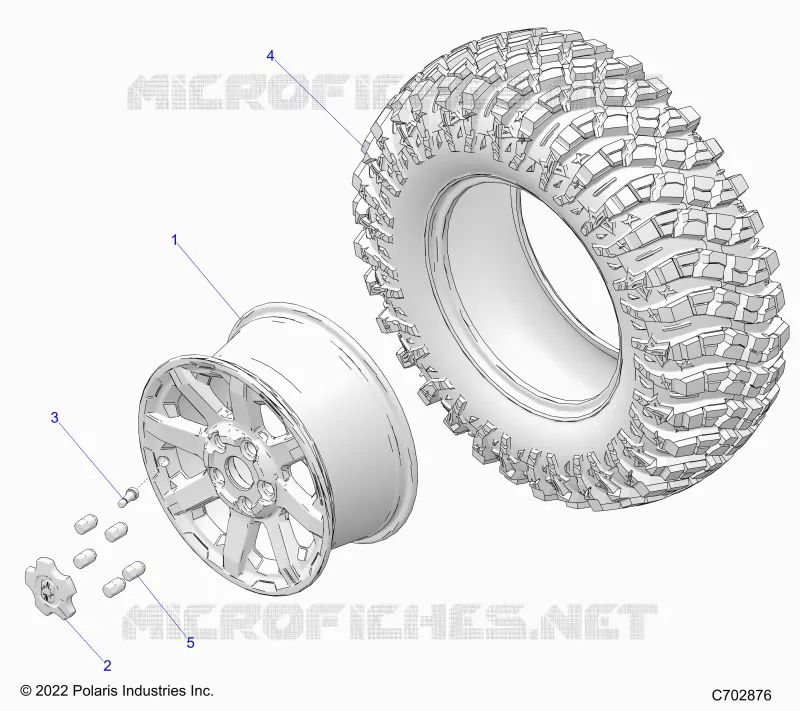 ROUES, REAR