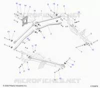 SUSPENSION ARRIERE TRAILING ARMS MOUNTING