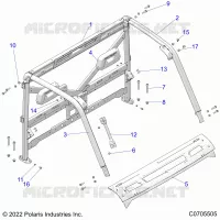CHASSIS, CAB CADRE