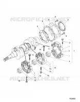 MOTEUR, MAIN BEARING CASE