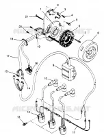 STATOR XLT 0970756, XLT SKS 0970556, and XLT RMK 0970956 (4937693769D006)