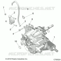 DRIVE TRAIN, PONT PRINCIPAL MOOUNTING