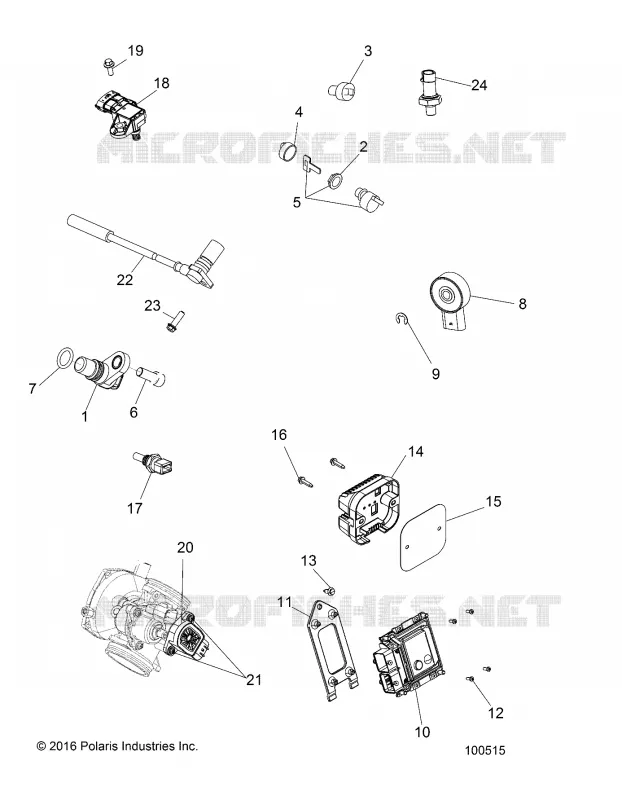 ELECTRICITE, SWITCHES, SENSORS AND ECM
