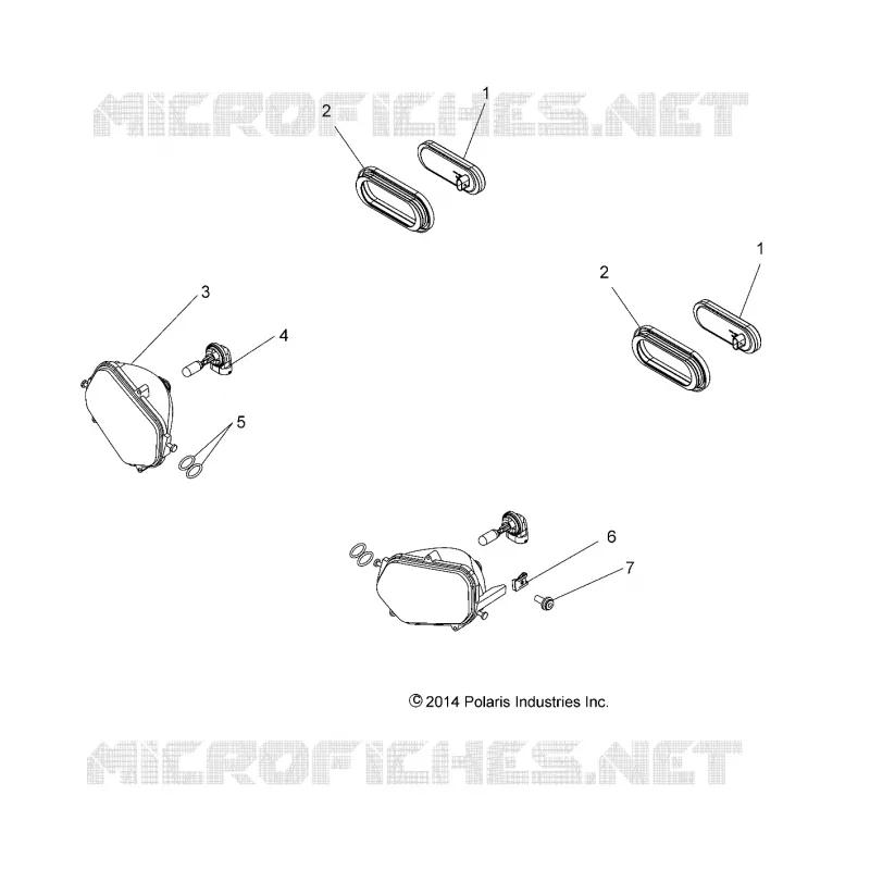 ELECTRICITE, HEADLIGHTS, TAILLIGHTS AND BULBS