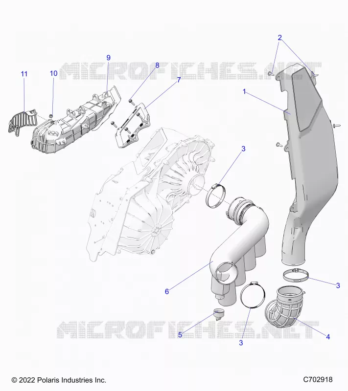SYSTÃˆME DE TRANSMISSION, CLUTCH COVER DUCTING