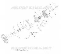 SYSTÈME DE TRANSMISSION, PRIMARY CLUTCH