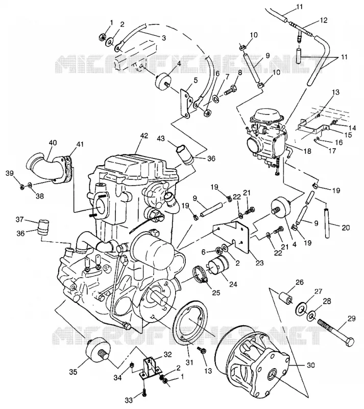 SUPPORT MOTEUR