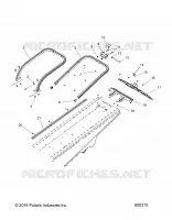 PARE CHOCS, BAVETTE ET SUPPORT FEU ARRIERE