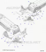 CHASSIS, BULKHEAD ASM.