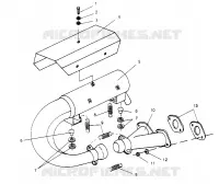 ECHAPPEMENT LITE GT 0953133 and  EUROPEAN LITE GT E953133 (4928922892B014)