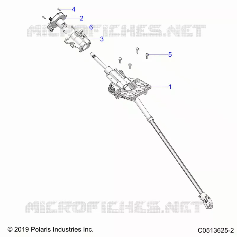 STEERING, UPPER STEERING ASM.