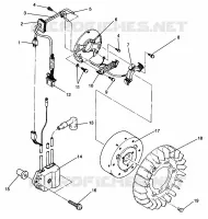 STATOR WIDETRAK GT 0962061 and EUROPEAN WIDETRAK GT E962061 (4931623162C014)