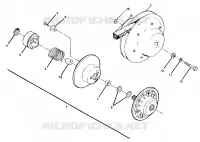 EMBRAYAGE DE TRANSMISSION ASSEMBLY TRAIL BOSS / W928527 (4922892289024A)