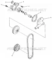 POMPE A EAU 440 XCR 0961660 (4932113211C011)
