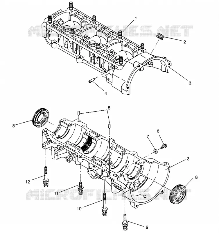 CARTERS MOTEUR XLT RMK 0960956, XLT SKS 0960556  and EUROPEAN XLT SKS E960556 (4931813181C008)