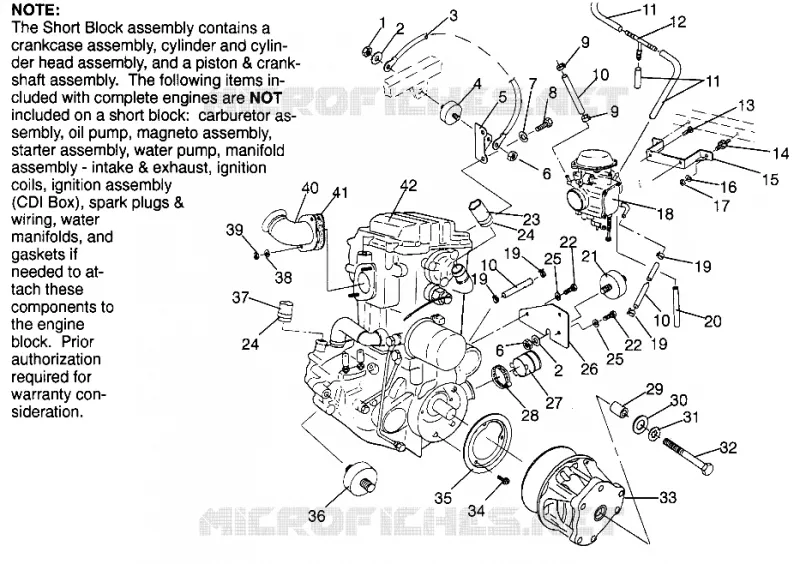 SUPPORT MOTEUR Magnum 2X4 W967544 (4936033603A008)