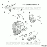 ENGINE, INTAKE AND CORPS DE PAPILON