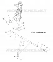 SUSPENSION, A-ARM and SUPPORT MOUNTING