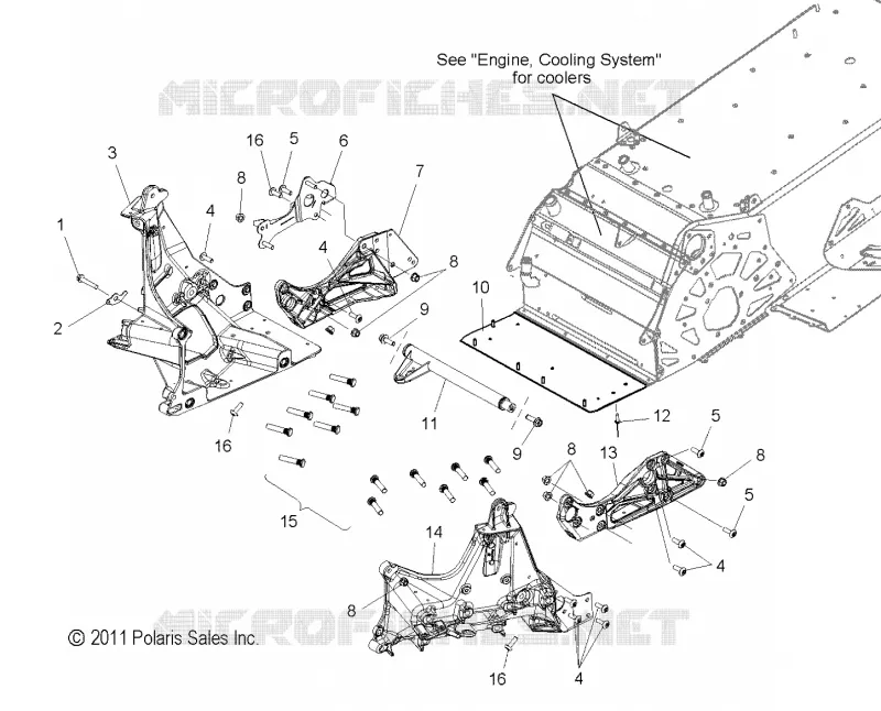 CHASSIS, BULKHEAD ASM.