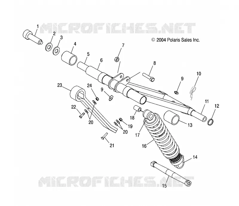 BRAS DE SUSPENSION AVANT (M-10)