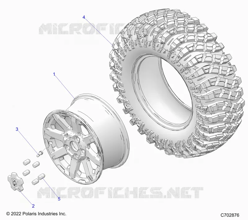 ROUES, REAR