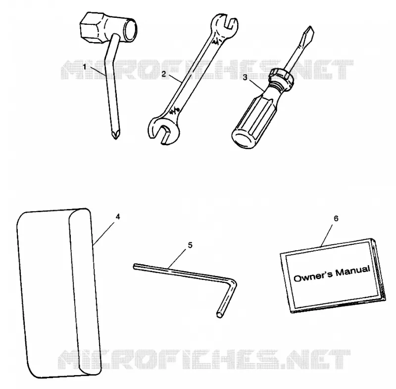 OUTILS SL 900 B974091 and SL 1050 B974090 (4940974097C001)