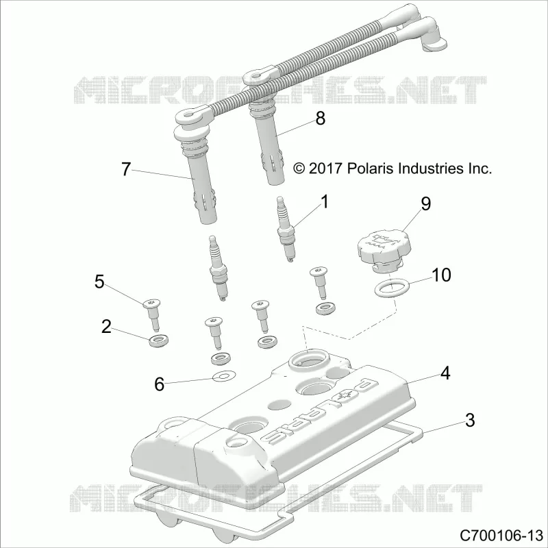 ENGINE, COUVERCLE SOUPAPE