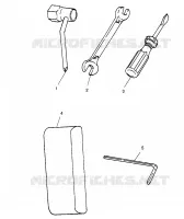 OUTILS  SLX 780 B954287 (4933953395B012)