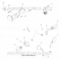 CLIGNOTANTSS, HORN and MIRRORS