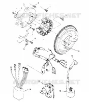 STATOR ASSEMBLY  XPLORER 4X4 W959140 (4930223022D008)