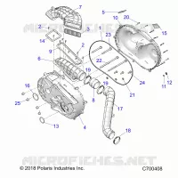 SYSTÃˆME DE TRANSMISSION, CLUTCH COVER AND DUCTING