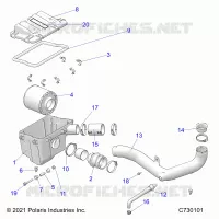 ENGINE, PRISE D'AIR SYSTEM