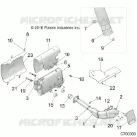 ENGINE, ECHAPPEMENT